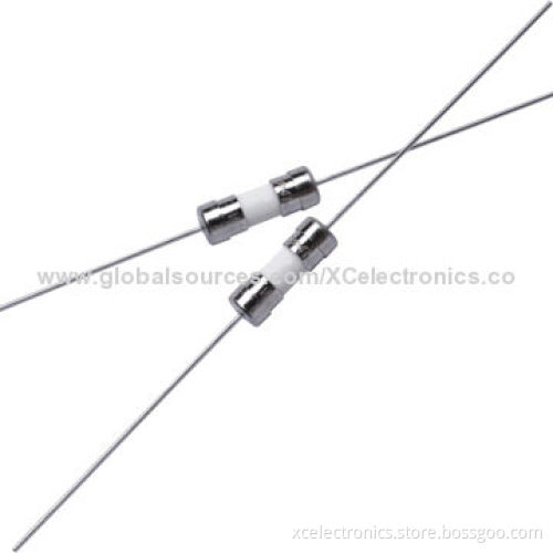Ceramic tube fuse/time delay/3.6 x 10mm/CQC/VDE/cULus PSE/KC/K certified/comply w/RoHS/REACH marks